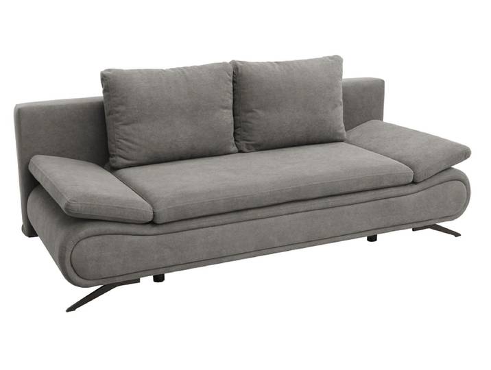 Bettsofa LION Stoff grau
