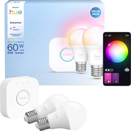 Philips LED-Leuchtmittel 929004235409 EEK: F (A - G) Hue Essential WACA