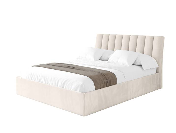 Polsterbett ILAN 140x200 cm Beige - Casablanca 2301