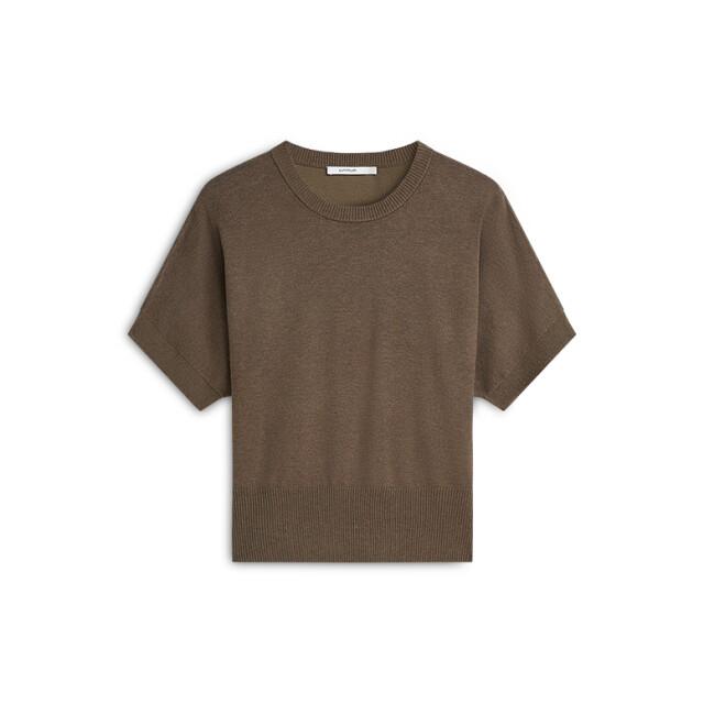 Summum Short sleeve sweater soft viscose polyamide knit sweaters 7s8025-7980