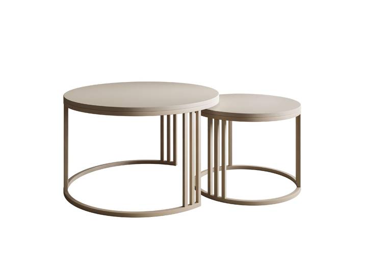 Couchtisch LORI 2in1 KASCHMIR MAT, Kaschmir Mat