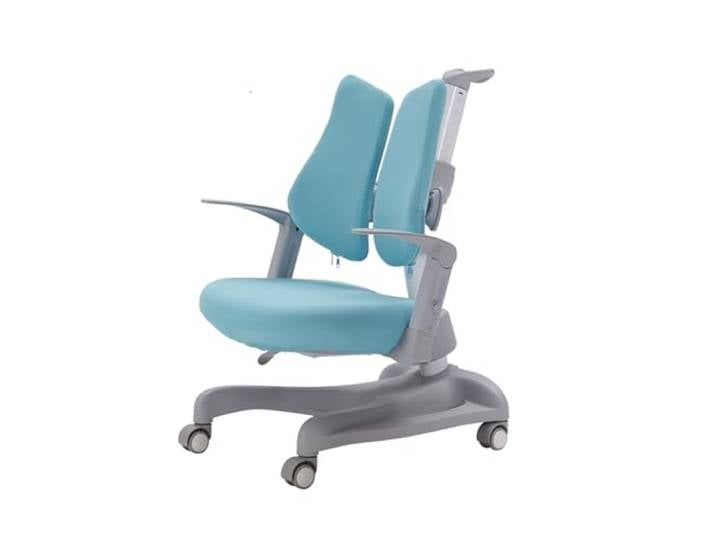 Mf5rGb7pD Home Office Kinderschreibtischstuhl, höhenverstellbarer Stuhl, ergonomischer, Kinderbürostuhl, Kindercomputerstuhl, geeignet for Familien, Schulen und Büros Bürostuhl(Blue)