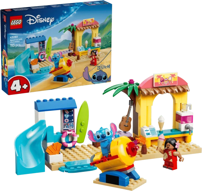 LEGO Disney Classic 43280 Spaß am Strand mit Lilo und Stitch