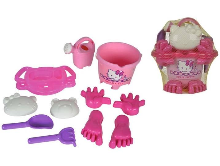 Hello Kitty Eimergarnitur mit Füssen
