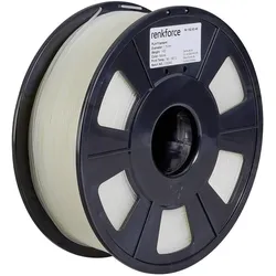 Renkforce Filament PLA (PLA, 1.75 mm, 1000 g), 3D Filament, Transparent