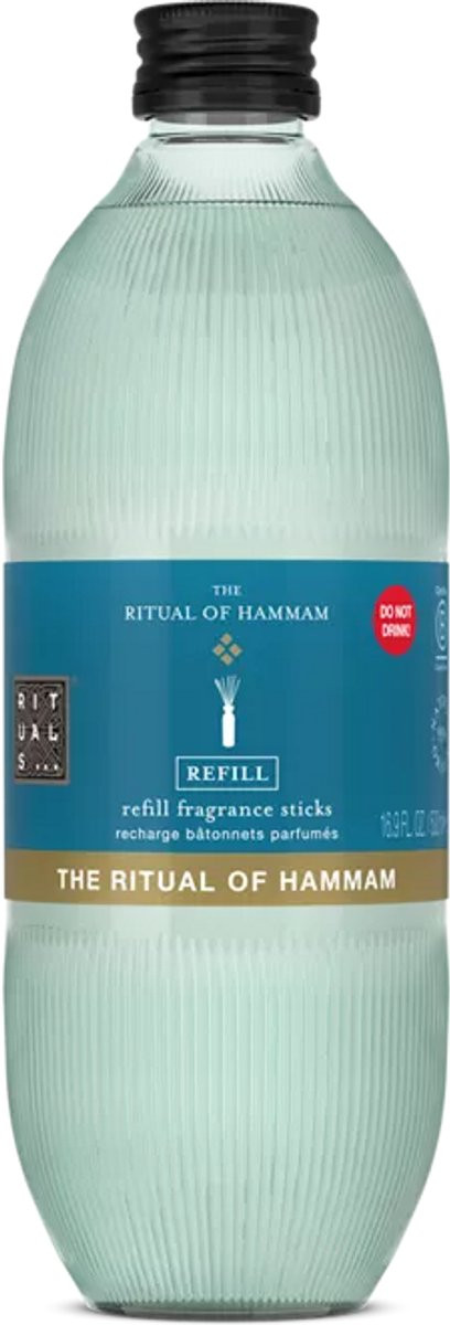 Rituals Navulling voor Geurstokjes Ritual of Hammam 500 ml