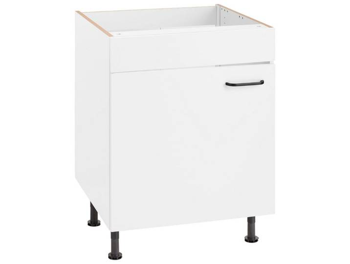 OPTIFIT Spülenschrank Elga mit Soft-Close-Funktion, höhenverstellbaren Füßen, Breite 60 cm