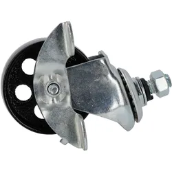 KS Tools, Fahrzeug Werkzeug, 3" Lenkrolle mit Feststellbremse ( 160.1285-R028P )