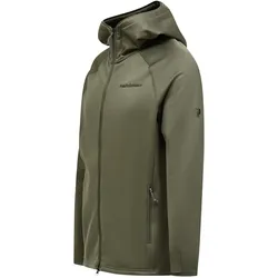 Peak Performance, Herren, Skijacke, layer Zip Hood (M), Grün