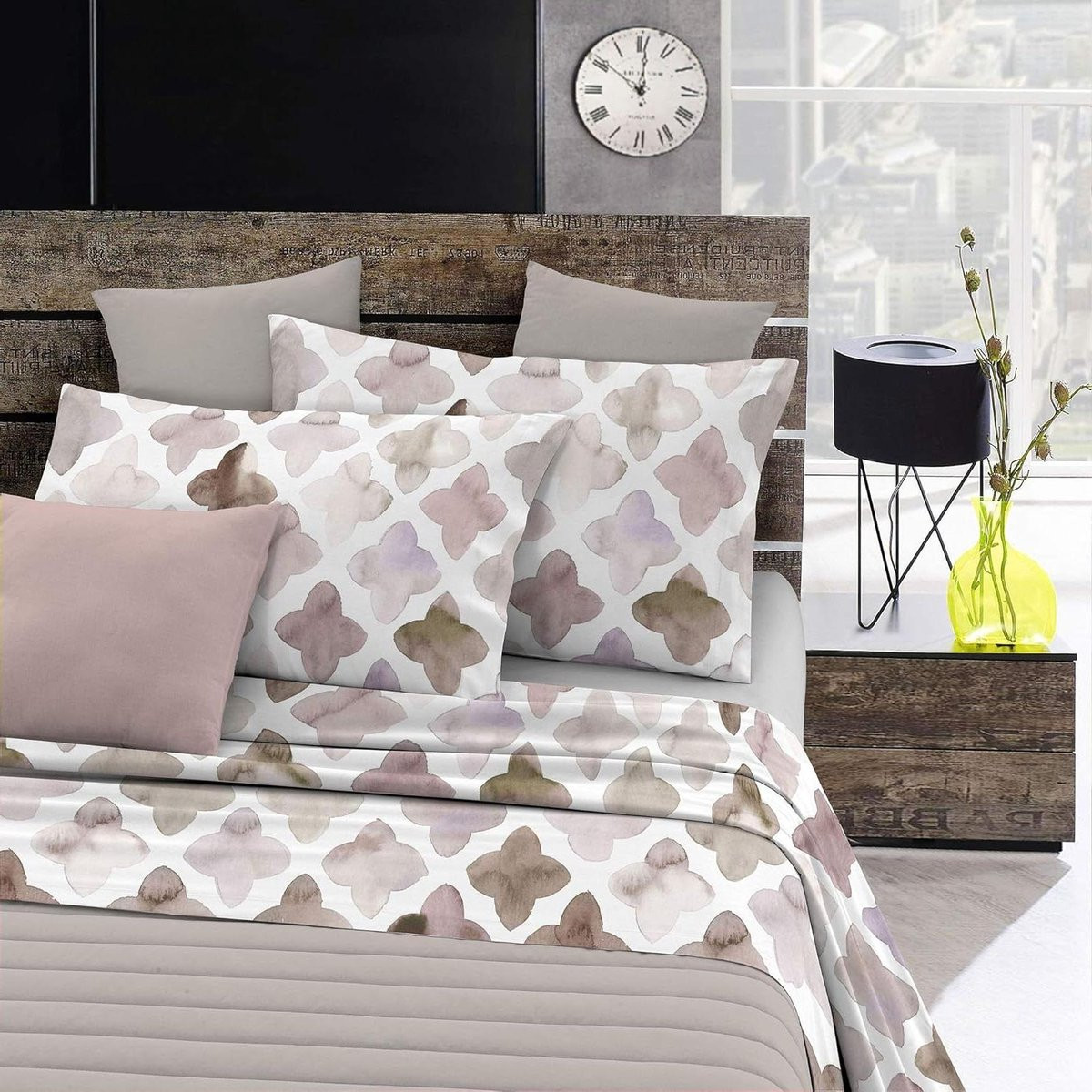 Beddengoed Set met Laken en Kussenslopen voor Tweepersoonsbed, 240 x 270 cm