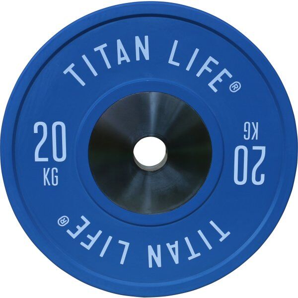 Titan Life Elite Bumper Plate, 20 Kg