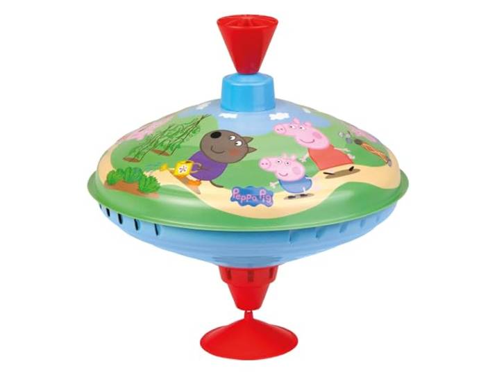 LENA® Brummkreisel 19 cm Peppa Pig – Ø 19 cm, für Kinder ab 18 Monaten