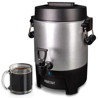 Homecraft Aluminum 45-Cup Coffee Urn