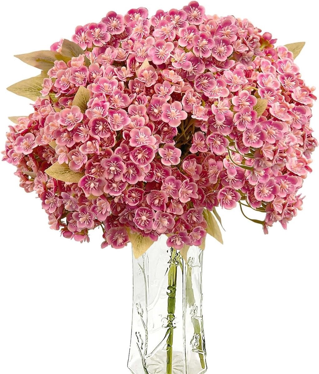 Zijde Hortensia Kunstbloemen voor Decoratie en Bruiloften