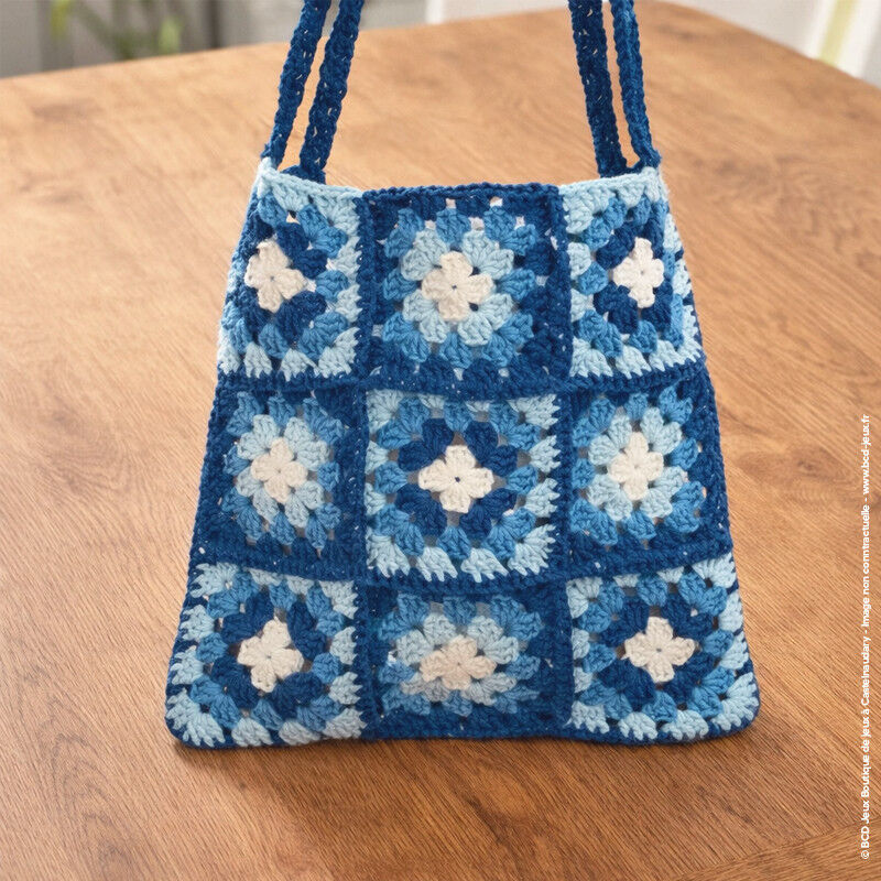 Art & Créations : Mon Sac en Crochet Bleu - Sentosphère