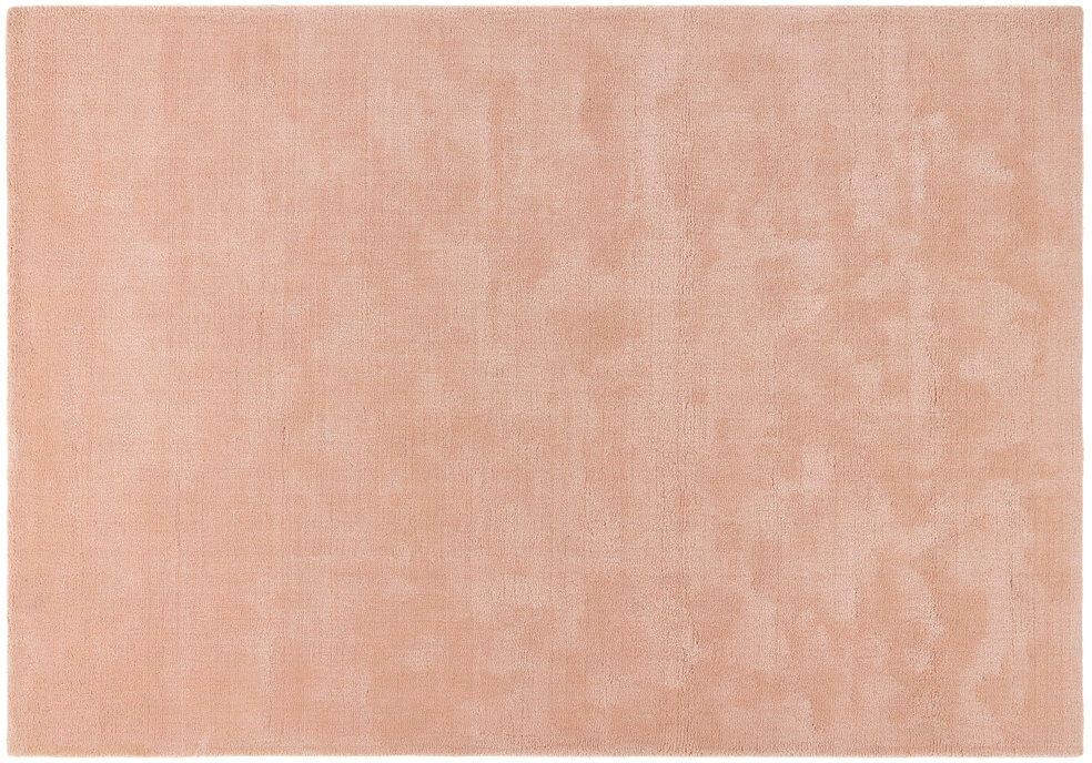 Origins Solid Colour Hand Woven Area Rug Pink Rectangle 200 x 300cm
