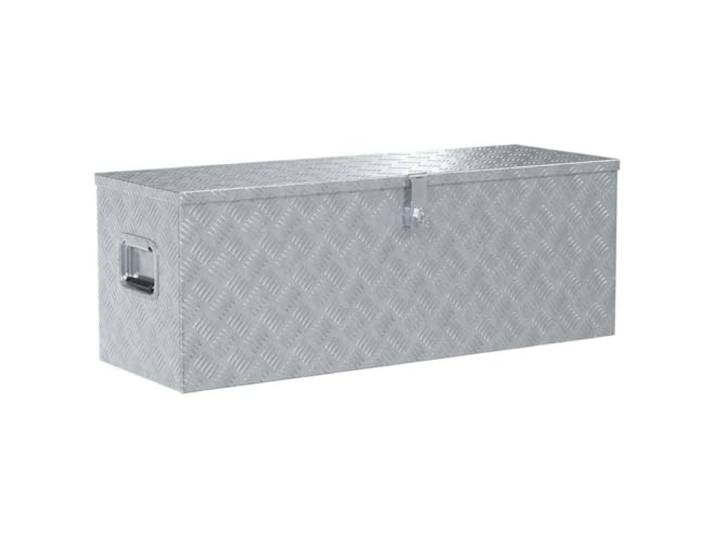 vidaXL Boîte en aluminium 110\,5 x 38\,5 x 40 cm Argenté