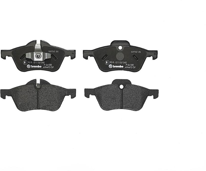 Brembo Bremsbelagsatz, Scheibenbremse Bremsbeläge, Richtungsgebunden P 06 030 Für Mini