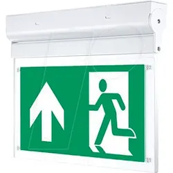 OPT WW7203 - LED-Fluchtweg-Leuchte, 2 W, Notausgang, Wand, Decke