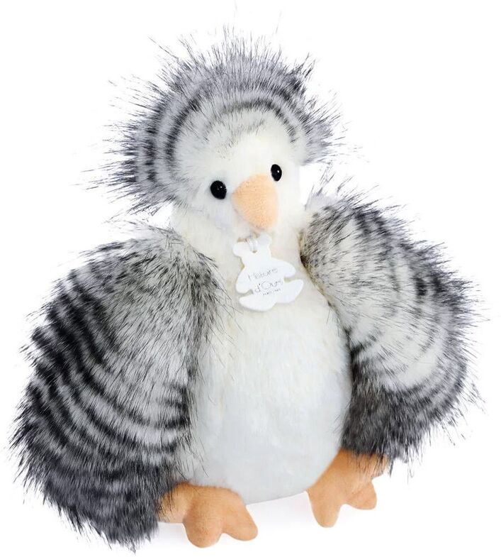 Peluche Poule blanche 20 cm - Histoire d'Ours