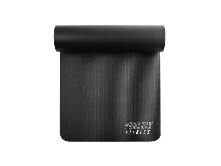 Fitnessmatte aus NBR-Schaum Schwarz