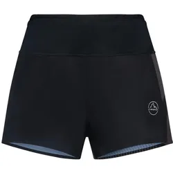 La Sportiva, Herren, Outdoorhose, Flow 3" Short M - Leichte Trailrunning-Shorts für Herren (L), Schwarz