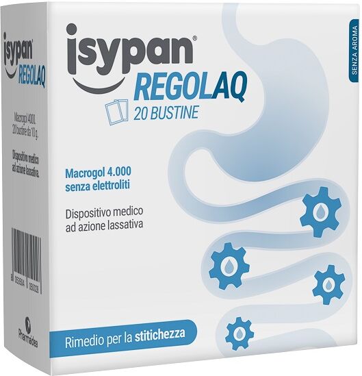 PHARMAIDEA Srl Isypan RegolaQ Macrogol 4000, 20 Bustine
