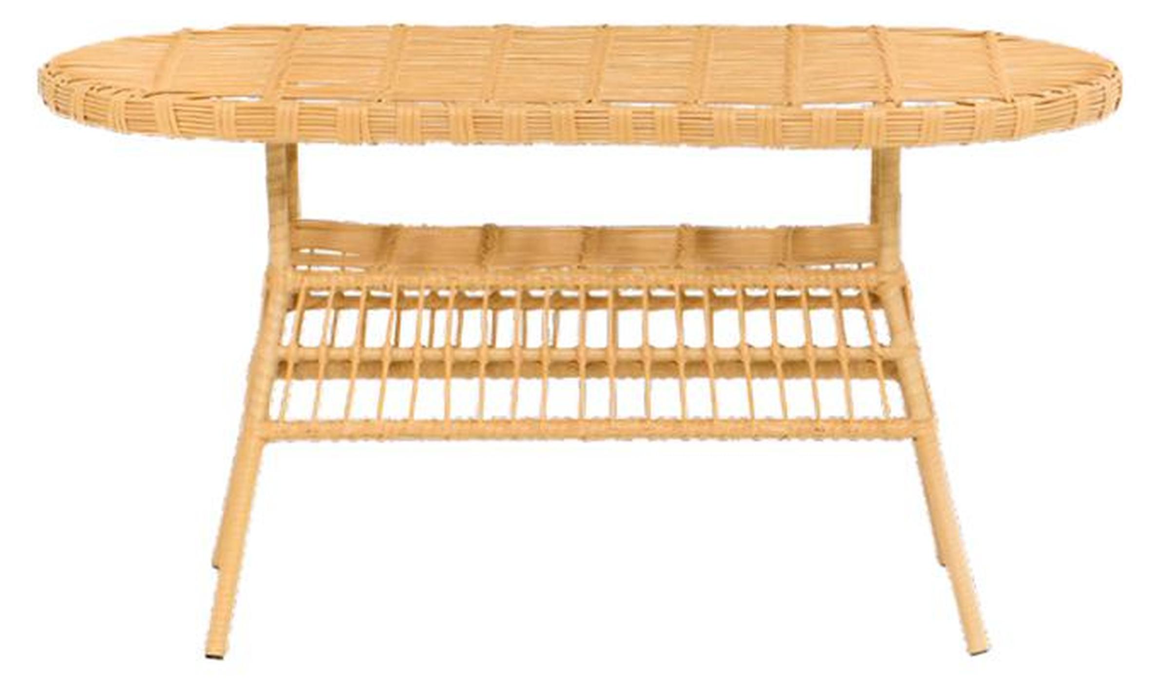 Esstisch GartenMöbel Rattan Terrasse Balkon Luxus Design Modern Hochwertiges Lux
