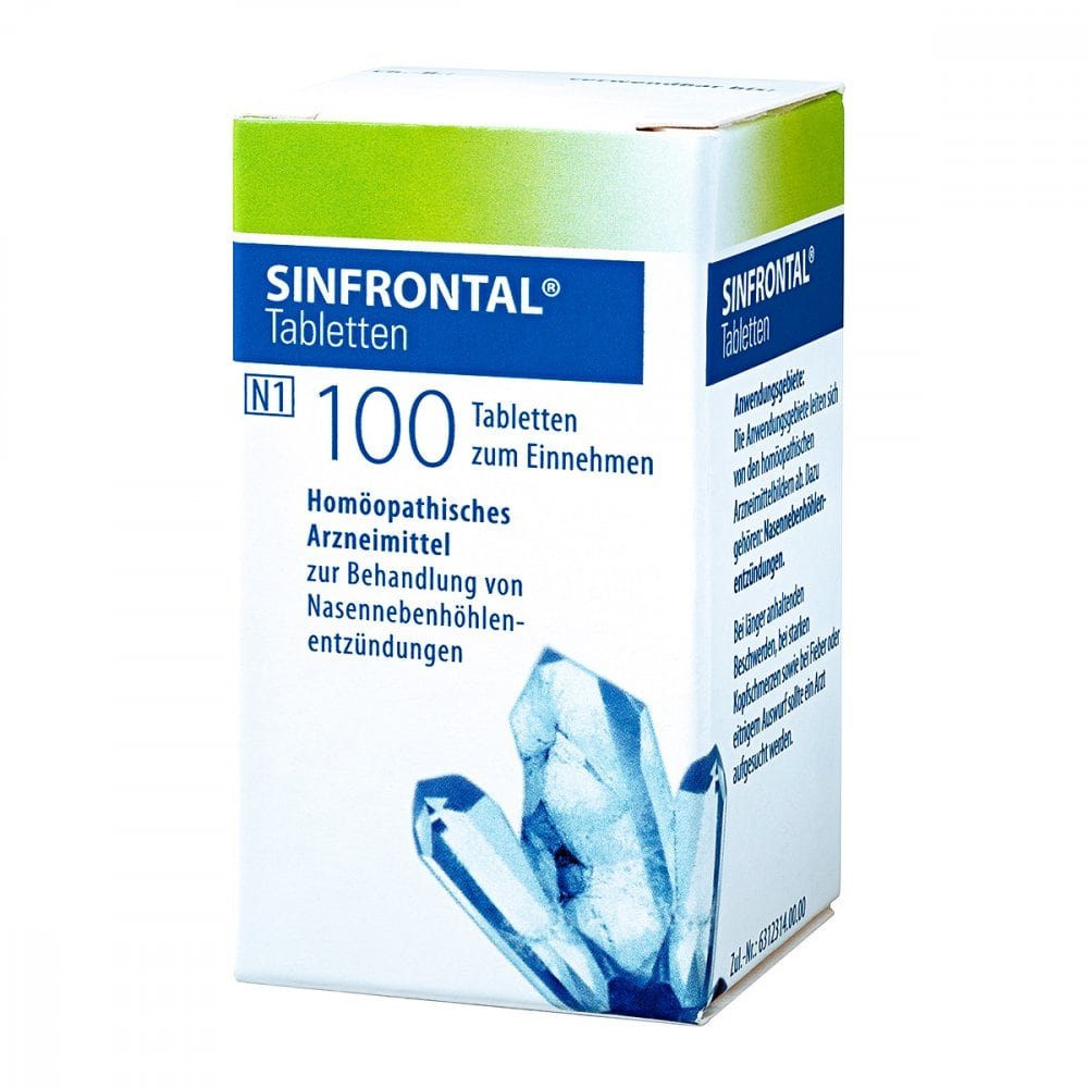 Dr. Gustav Klein GmbH & Co. KG Sinfrontal Tabletten 01290939