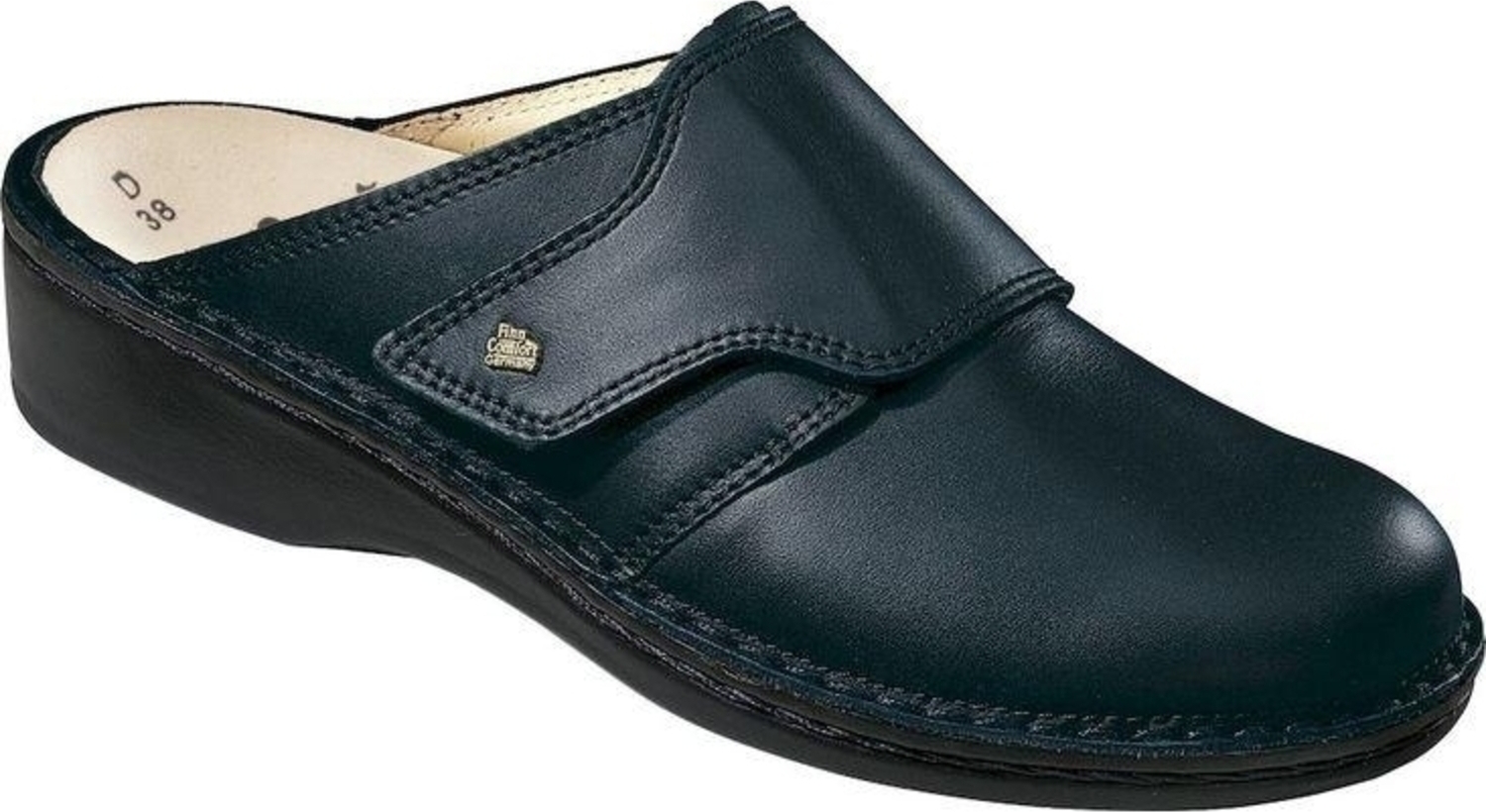 Finn Comfort Komfort Pantoletten Aussee Damen 343838333332 Blau 34 EU