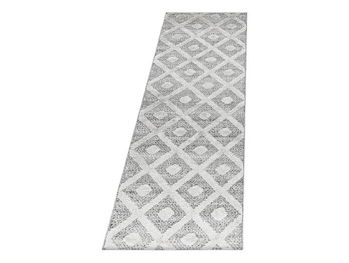 Hochflorteppich Pisa Typ H 80 x 250cm Grau