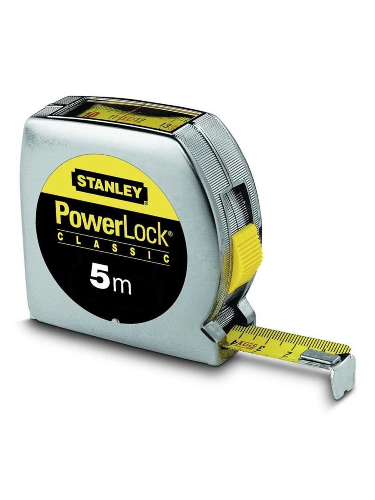 Stanley Powerlock 5m (19mm Wide) Tape Measure With Top Reader