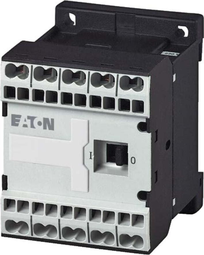 Eaton PowerWare Contactor voor wisselstroom, AC-3/400V, 4kW, 3-polig, DC DILEM-10-G-C (230165)
