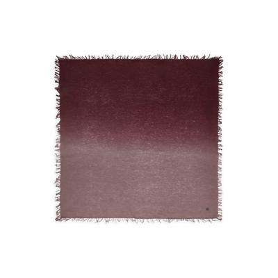 Modetuch CODELLO "Codello Tuch", Damen, dunkelrot, Modetücher, mit Fransen