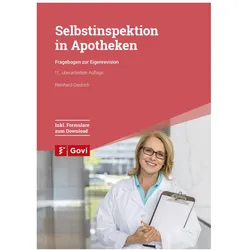 Selbstinspektion in Apotheken, Fachbücher von Reinhard Diedrich