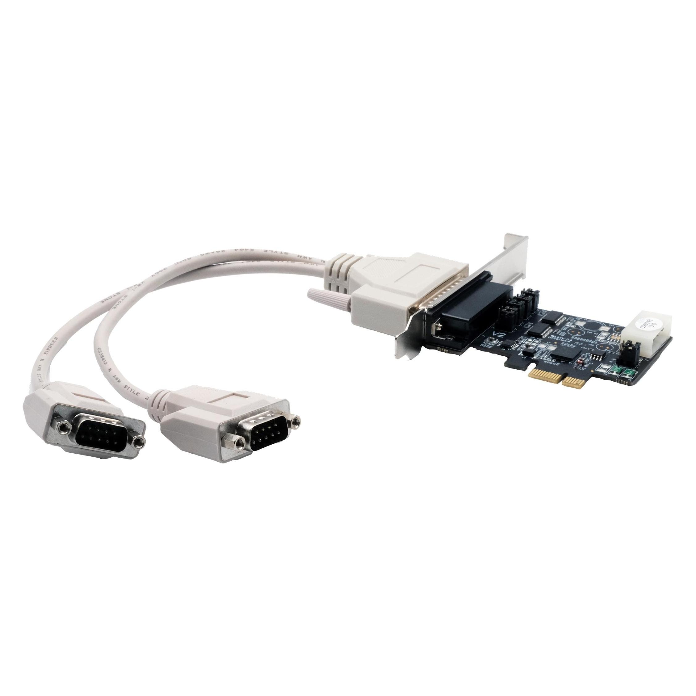 Exsys PCI-E Karte 2x RS232 (EX-46022)