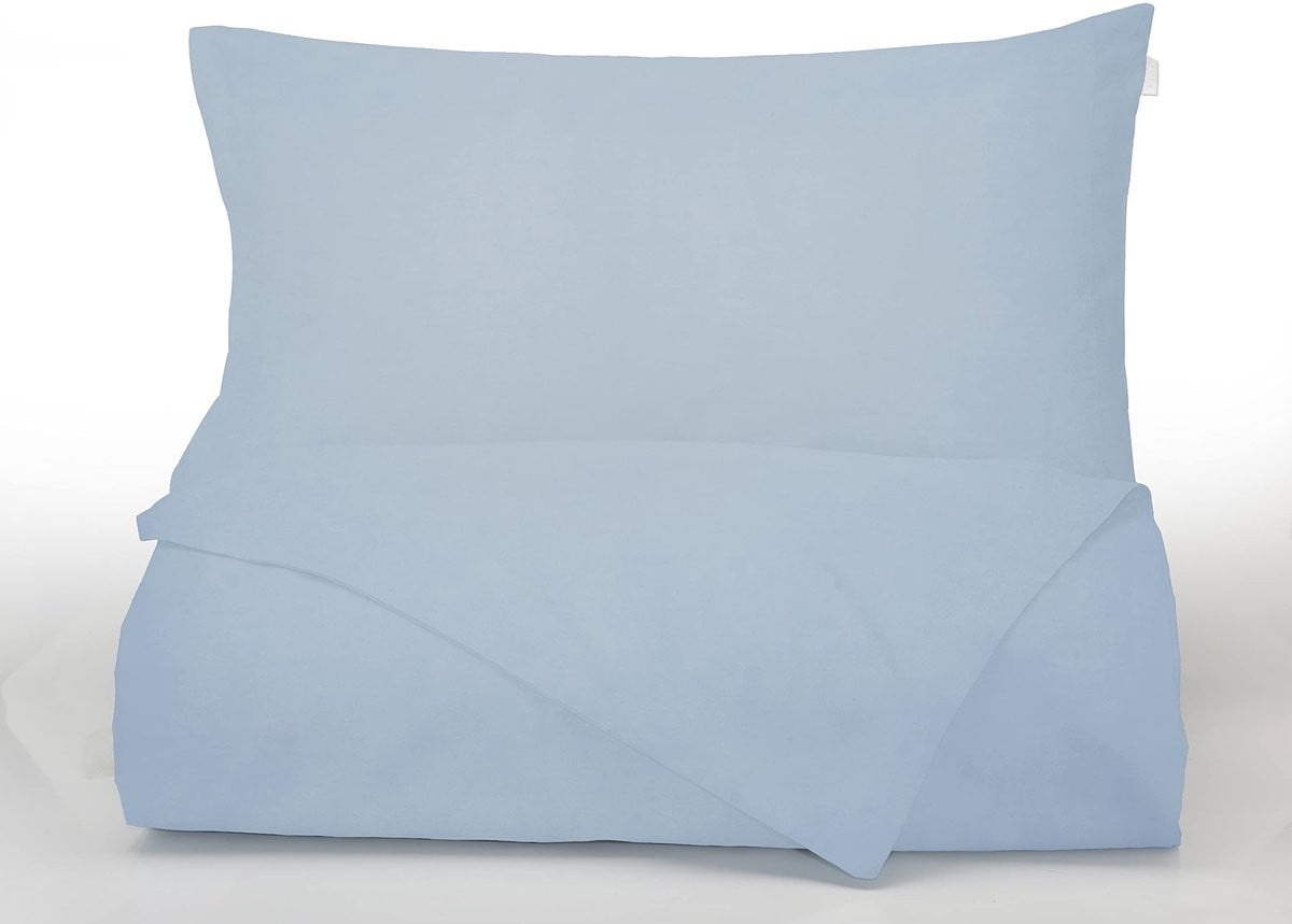 Omgoods Percale Denim Bedlinnen Set - 3-delig