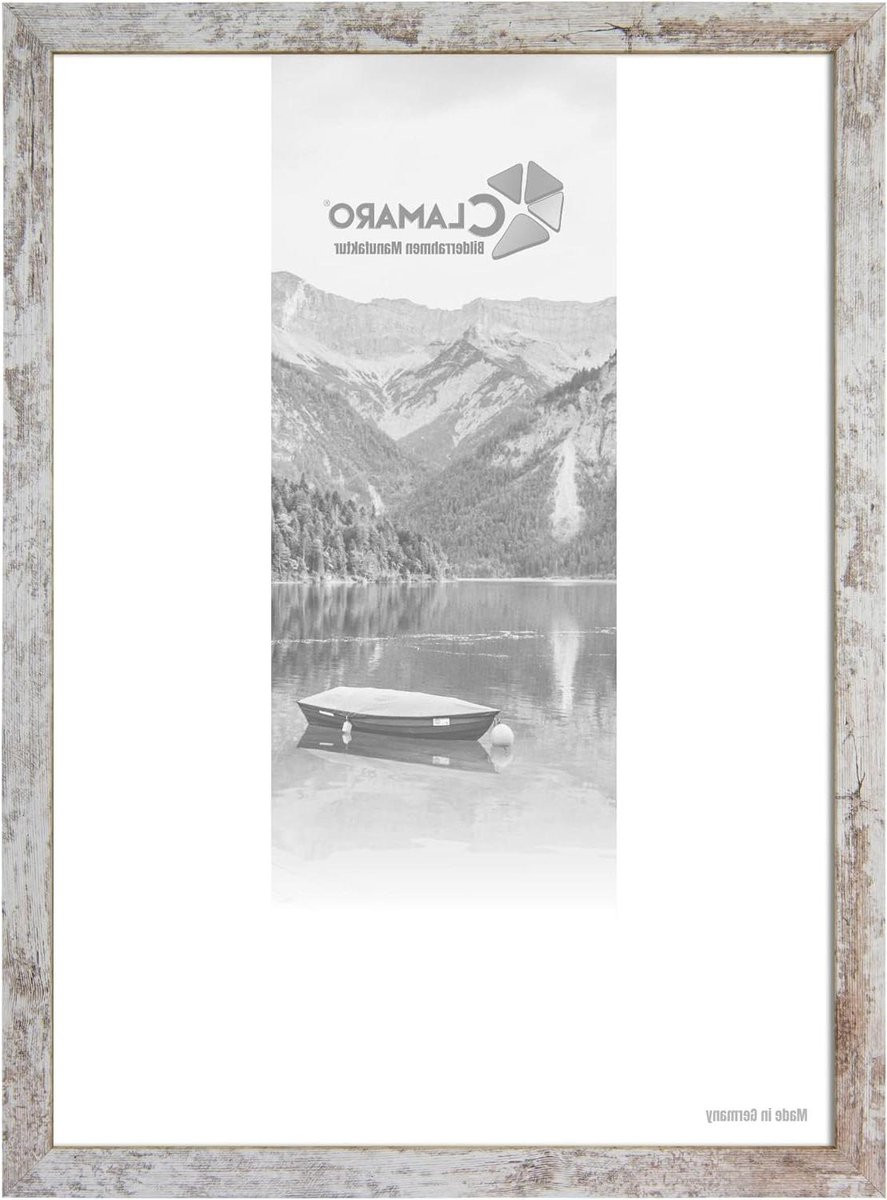 Fotolijst Collage Muurlijst Decoratie Vintage wit - 80 x 121 cm