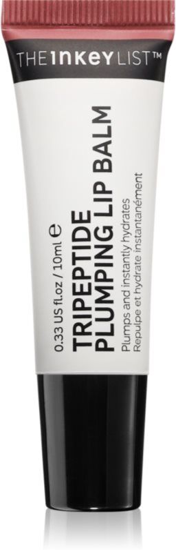 The Inkey List Tripeptide Plumping Lip Balm Lip Balm with magnifying effect shade Mocha 10 ml