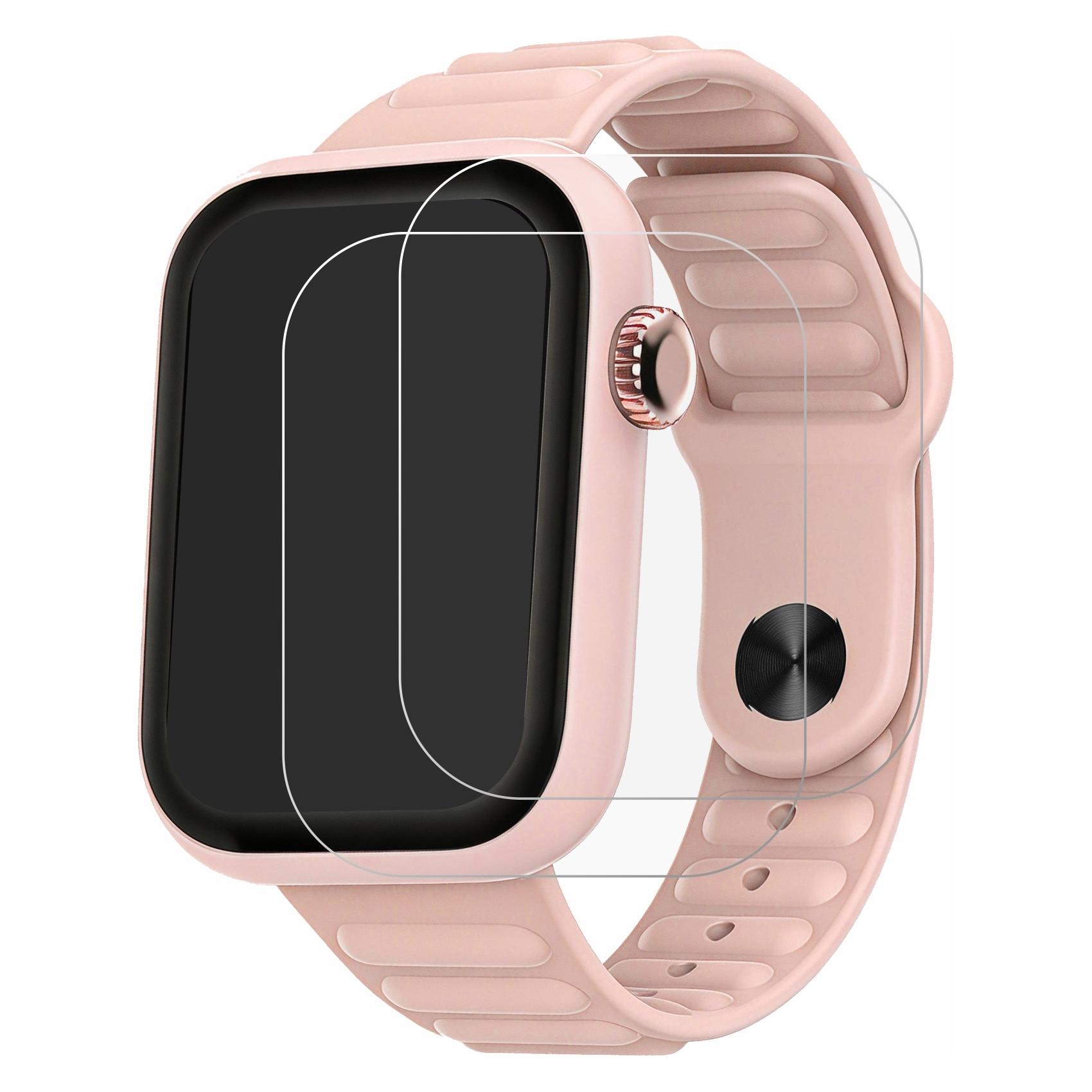 ScreenLeaf Schutzfolie für Ibettertec Smartwatch 1.85" Displayschutz Display Schutz Folie Klar Transparent (6164957)