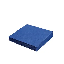 Serviette (PAP FSC Mix) 2-lagig dunkelblau 24 x 24 cm