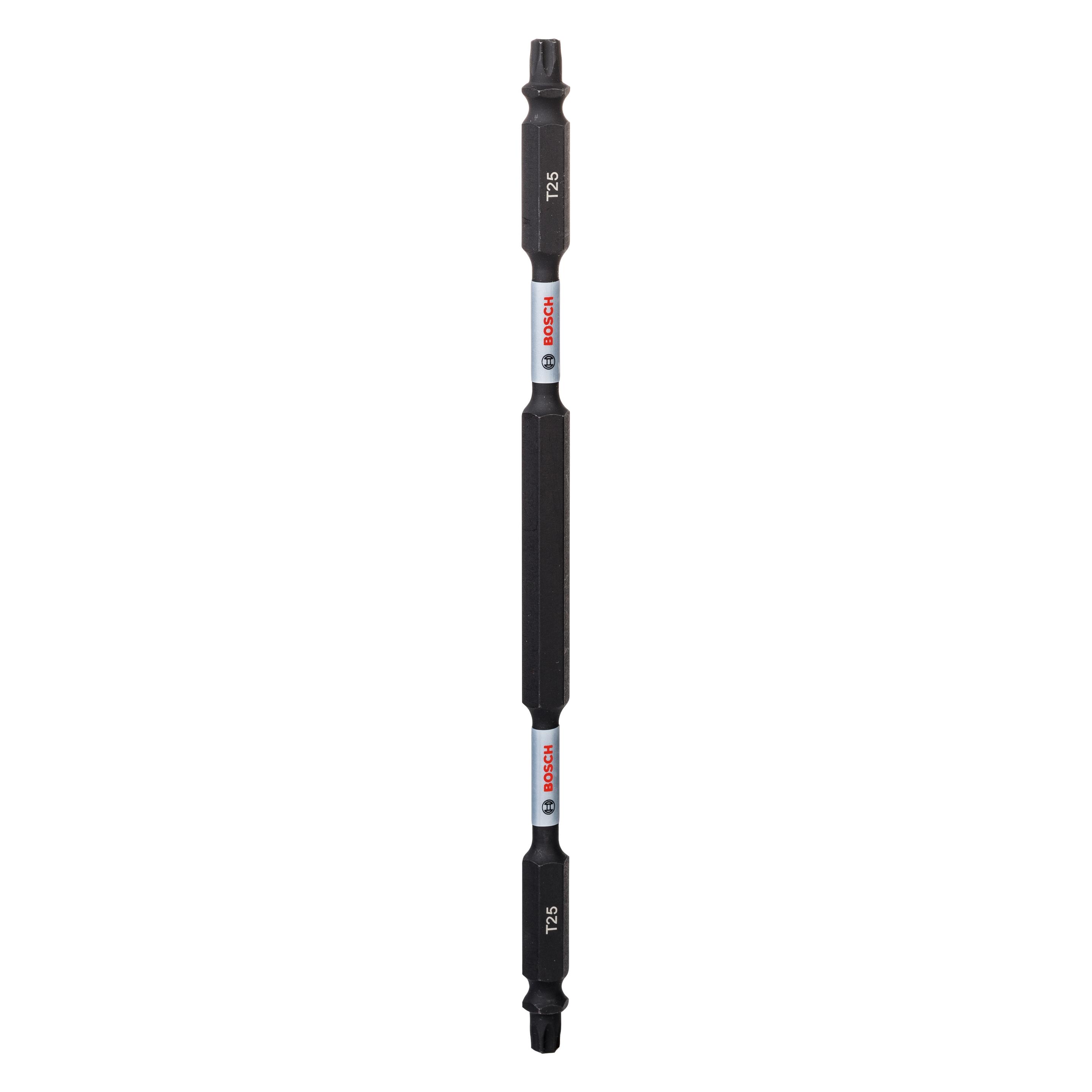 Bosch Professional Zubehör Doppelklingen Schrauberbit-Set Impact Control, 3-teilig, T25, 150 mm (2608522361)