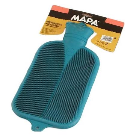 Spontex Klassischer Heisswasserbeutel (2 l, Bettflasche ohne Bezug) (47115758)