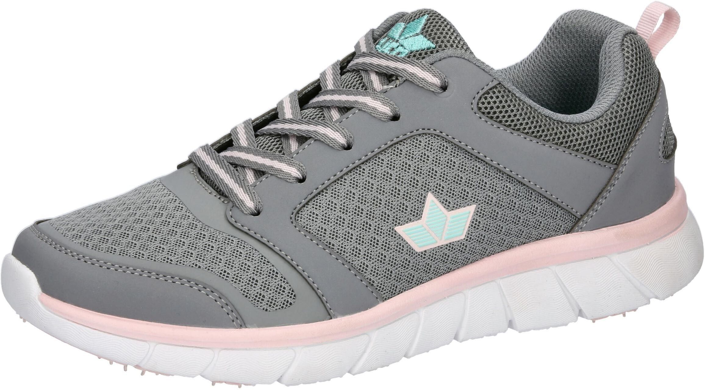 Sneaker LICO "Freizeitschuh Matera", Damen, Gr. 43, grau, Synthetik, Schuhe Sneaker grau 43