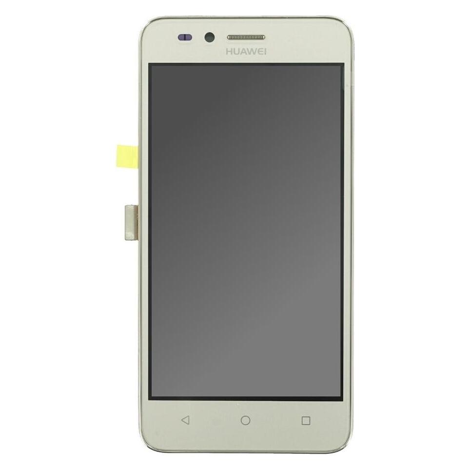 Huawei Display-Einheit + Rahmen Y3II 4G gold 97070NBF (Display, Huawei Y3 II) (97070NBF)