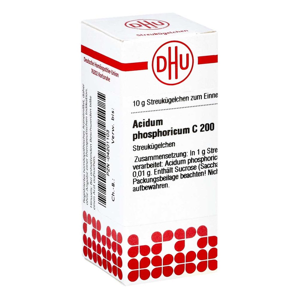 DHU-Arzneimittel GmbH & Co. KG Acidum Phosphoricum C200 Globuli 04201103