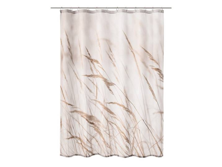 Kleine Wolke Duschvorhang, Naturfarben, Textil, 180x200 cm, Textiles Vertrauen - Oeko-Tex®, wasserabweisend, Heimtextilien, Badtextilien, Duschvorhänge