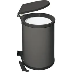 Peka Metall Müllboy 1, Abfalleimer, Schwarz