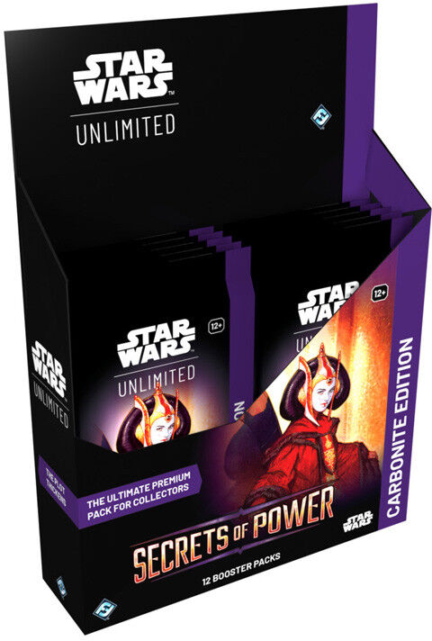 Fantasy Flight Games Star Wars Unlimited : Secrets of Power - Carbonite Edition Display 12 boosters (EN)