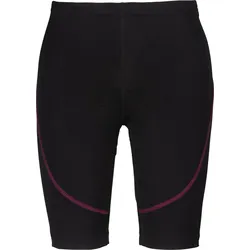 Löffler STRIPE DA BIKE Damen Fahrrad-Bundhose grau/pink - 36